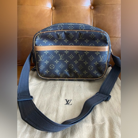Louis Vuitton Monogram Canvas Reporter Messenger Bag Crossbody Or Shoulder Carry - Picture 3 of 16